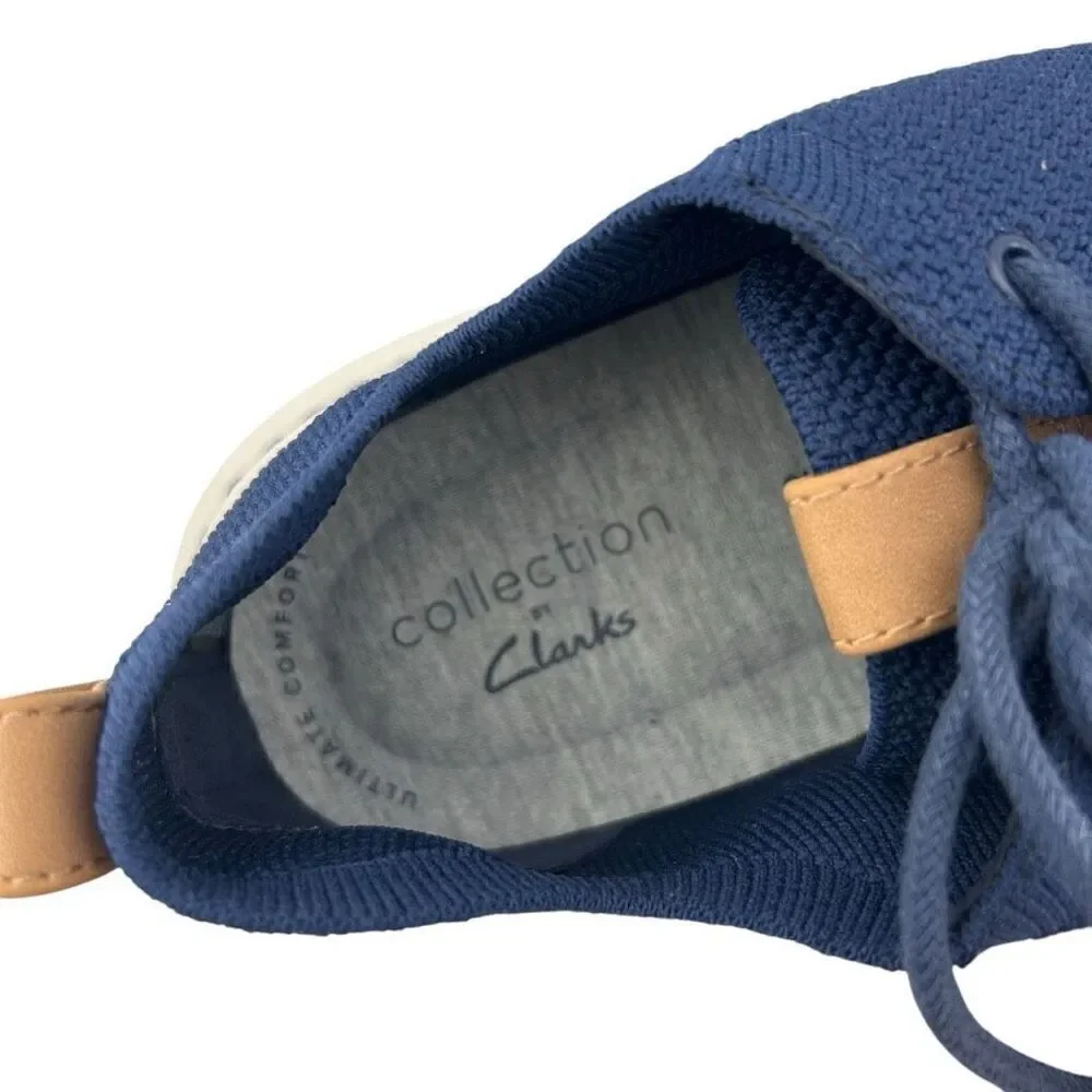 Collection by Clarks shoes Mens 7.5 Blue Navy Ultimate Comfort Shoes